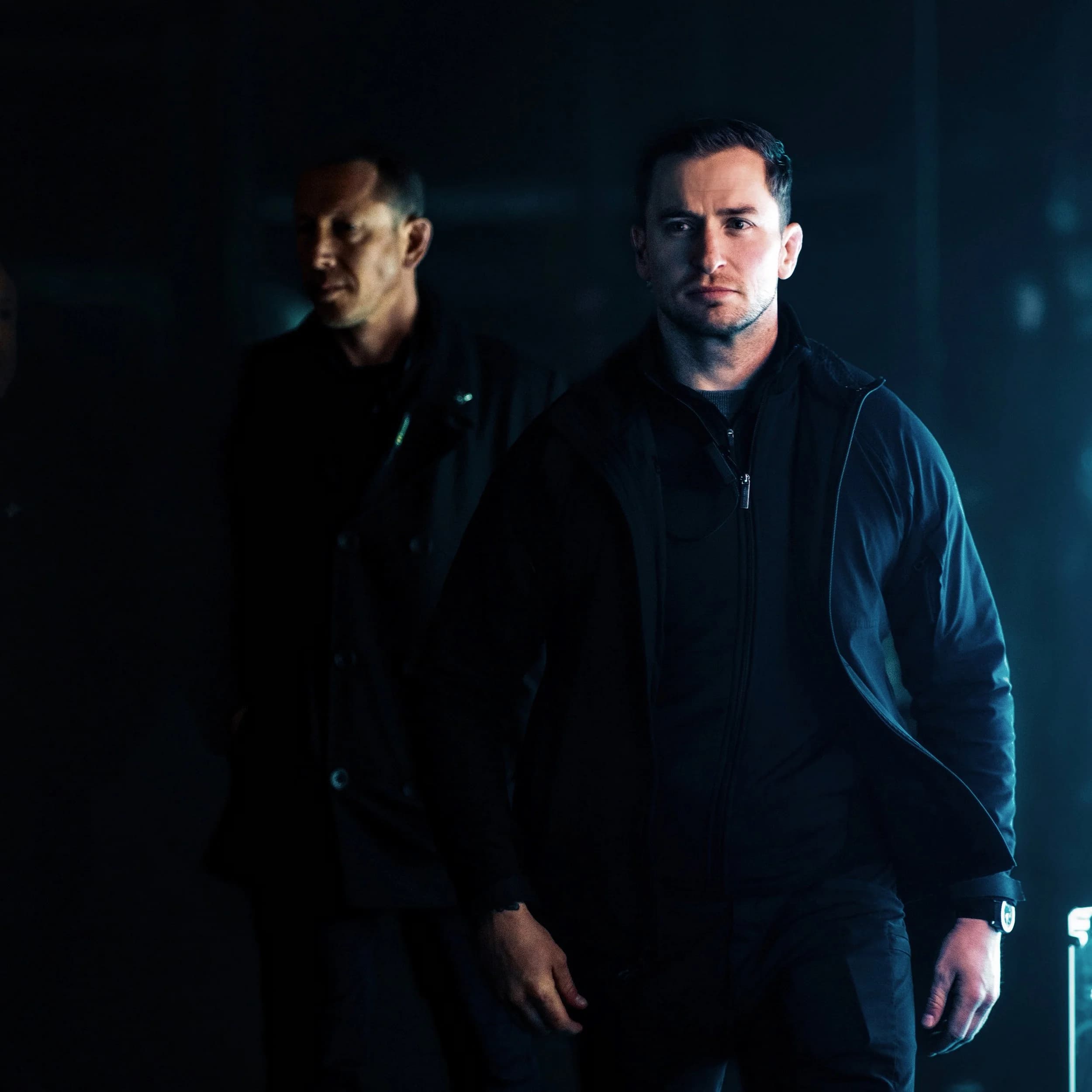 Roman Sanford executive protection agents on night security detail in New York